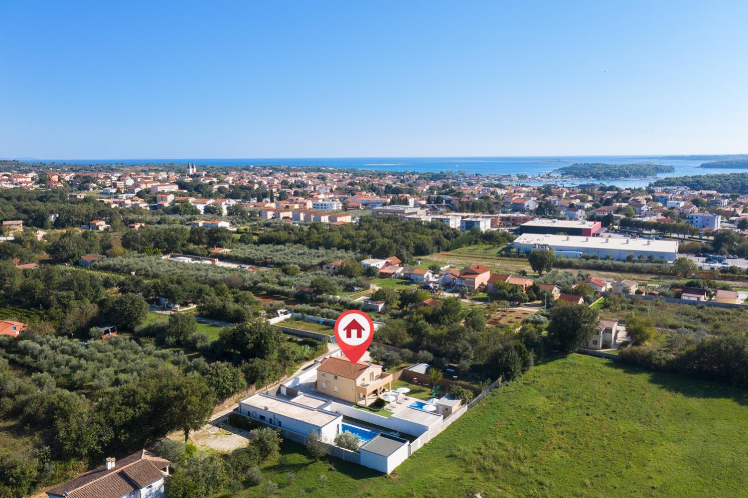 Villa Suhalj Medulin Exterior photo